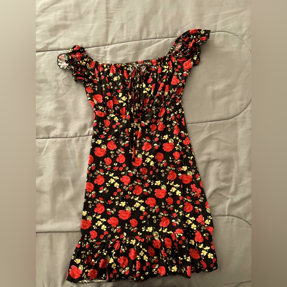 Off the shoulder dress